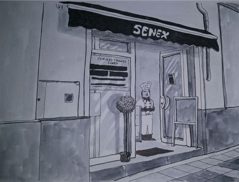 Escaparate de la tienda